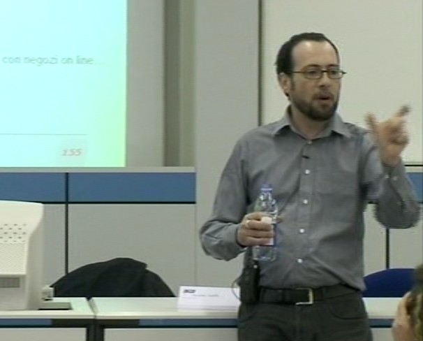 Giacomo Mason in aula - 2008