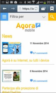 intranet mobile fastweb news