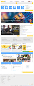 Fastweb_agora_home_page_[Intranet_management]