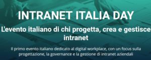 Logo Intranet Italia Day, Milano 4 ottobre 2018