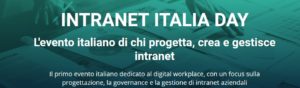 Logo Intranet Italia Day, Milano 4 ottobre 2018